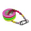 OPENMOON Heavy Duty Braided Lanyard Keychain for Men Women Rope Keychains with Clip Key Ring for Camera, Photometer, rangefinder, and Other Equipment4-Colors Mash-Up (Pink) view 2
