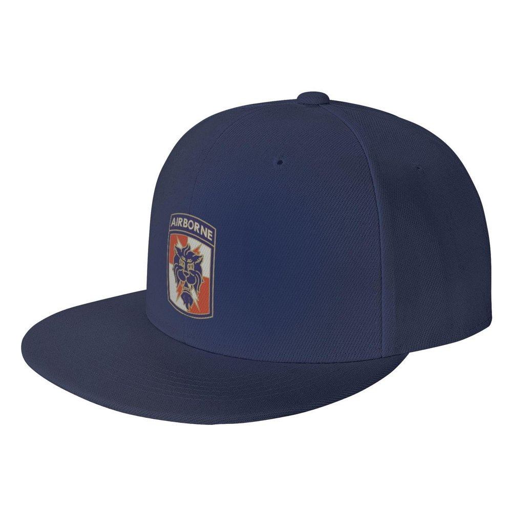 Army-35th-Signal-Brigade-With-Airborne Unisex Classic Baseball Cap Trucker Cap Sport Hat Party Cap Navy Blue