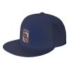 Army-35th-Signal-Brigade-With-Airborne Unisex Classic Baseball Cap Trucker Cap Sport Hat Party Cap Navy Blue view 1
