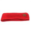 BEARUN Kids Knit Scarf Winter Fashion Solid Color Toddler Baby Scarves Wrap Neck Warmer Red view 4