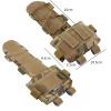 Tactical Helmet Accessory Camouflage Counterweight Kit Balancing Bag Pack view 3