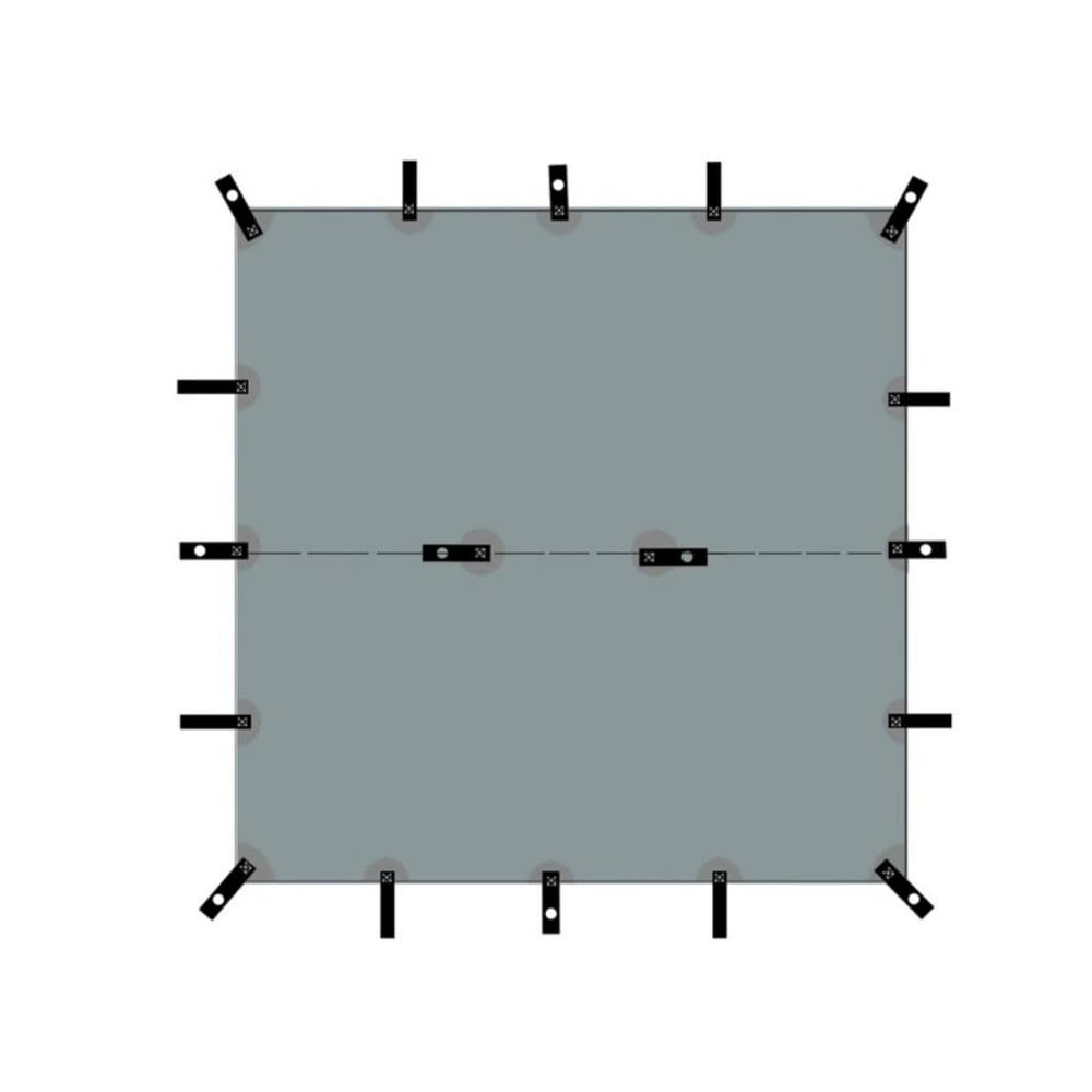 15D Silicon-Coated Nylon Canopy Tent Sun Shelter Tarp Tent 10x13ft 10x10ft (10 x 13ft)