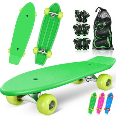 Sosoport Skateboard Adult Long Boards Suit Complete Street Skateboard Protective Gear