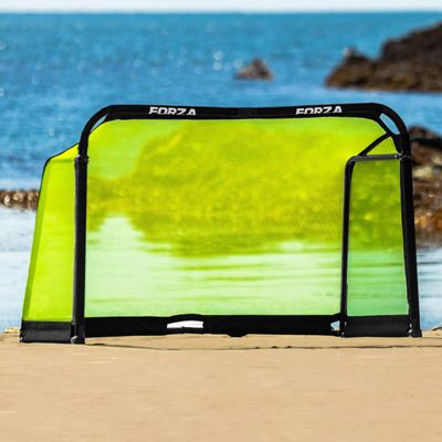 FORZA Replacement Beach POD Goal Nets [3X Sizes, 9X Colours] | Replacement Soccer Nets (5ft x 3ft, Yellow)