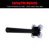 YANBI Wing Chun Dummy Wall-Mount Wing Chun Martial Art Equipment, Wing Chun Dummy Wooden Man Pile, Adjustable Kung Fu Dummy Spring Arms, Portable 35 cm Long Black (Color : Style1) view 2