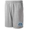 J2 Sport Old Dominion University Shorts with Pocket, NCAA Cotton Collegiate Jersey Short, Grey view 1