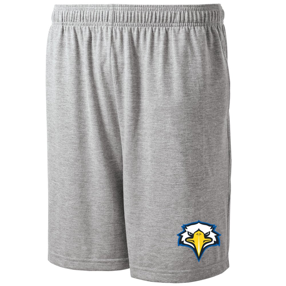 J2 Sport Morehead State University Shorts with Pocket, NCAA Cotton Collegiate Jersey Short, Grey