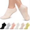 Aoliks Pilates Socks with Grips for Women, Grip Non Slip Socks for Yoga Ballet Barefoot Workout Athletic view 1
