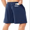 NORTHYARD Men's Athletic Running Shorts Gym Workout Shorts 7"/ 9"/ 5" Quick Dry Lightweight Sports Basketball Exercise Tennis Exercise DARKBLUE-9inch XL view 2