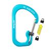 Nite Ize CSLA2-03-R6 SlideLock Carabiner, Size #2, Blue (Pack of 2) view 3