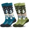 Hylaea Kids Knee-High Merino Wool Thermal Socks for Ski & Snowboard Skating view 1