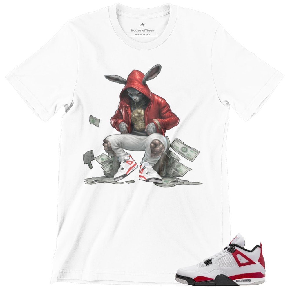 Shirt to Match 4 Red Cement Men's Graphic Urban Tee