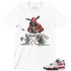 Shirt to Match 4 Red Cement Men's Graphic Urban Tee view 1