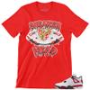 Shirt to Match 4 Red Cement Men's Graphic Urban Tee view 1