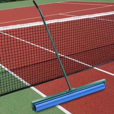 Suclain Tennis Court Squeegee 36 Inch PVA Foam Tennis Sponge Roller Lightweight Removes Water Quickly Clear Floors Tool for Tennis Basketball Sports Courts Garages(Blue,1pcs)