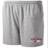 J2 Sport Southern Illinois University Shorts with Pocket, NCAA Cotton Collegiate Jersey Short, Grey view 1