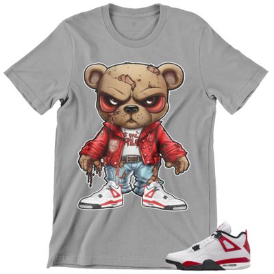 Shirt to Match 4 Red Cement Men's Graphic Urban Tee