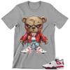 Shirt to Match 4 Red Cement Men's Graphic Urban Tee view 1