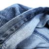 KIDSCOOL SPACE Boys Denim Jacket,Little Big Kids Simple Design Hooded Jean Coat,Mid Blue,10-11 Years view 4