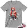 Shirt to Match 4 Red Cement Men's Graphic Urban Tee view 1