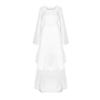 ZYXTIM Medieval Renaissance Gown Dress Lace up Long Trumpet Sleeves Retro Irish Over Long Dresses Gothic Elegant Queen Dress view 2
