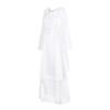 ZYXTIM Medieval Renaissance Gown Dress Lace up Long Trumpet Sleeves Retro Irish Over Long Dresses Gothic Elegant Queen Dress view 3