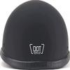 YMKJGZS Baseball Cap Skull Cap Smallest Motorcycle Helmet Retro Half Helmet Men and Women Adult Ultra-Thin Comfortable Beanie Cruising Novelty Small Helmet DOT Approved for Scooter Moped (C,Medium) view 4