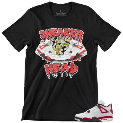 Shirt to Match 4 Red Cement Men's Graphic Urban Tee