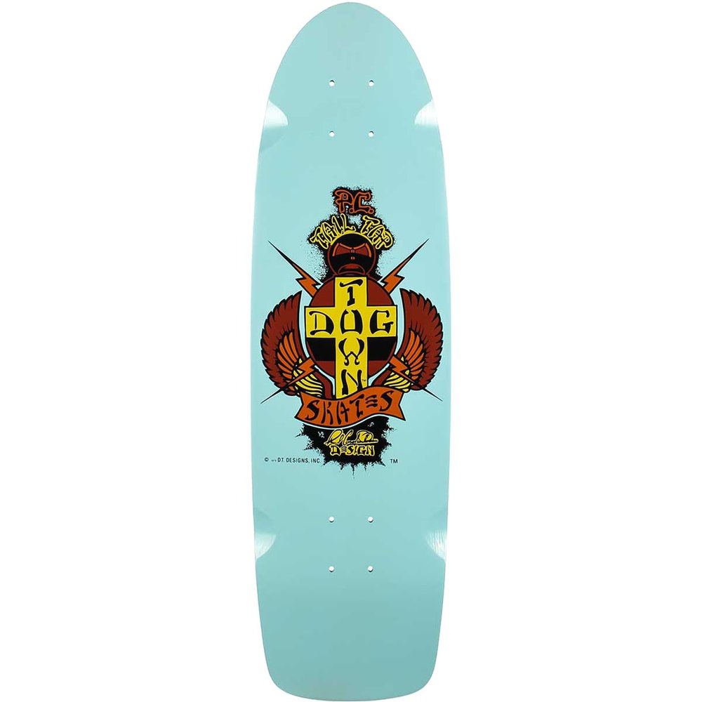 Dogtown Tail Tap 70s Classic Dk-8.37x30 Sky Dip - Assembled AS Complete Skateboards