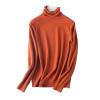 Autumn Winter Sweater Turtleneck Slim Fit Basic Pullovers Knit Tops Priming Womens Sweater Stretch Jumpers (Color : Light Purple, Size : L (55-63) kg) view 2