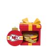 FOCO Kansas City Chiefs NFL Holiday 5 Pack Coaster Set view 1