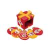 FOCO Kansas City Chiefs NFL Holiday 5 Pack Coaster Set view 3