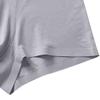 SWJGLITTR Men's Mid-Waist Ice Silk Underpants Breathable Seamless Boxer Briefs Deodorizing Underwear (Gray 3pc,4X-Large) view 4