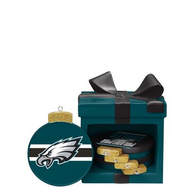 FOCO Philadelphia Eagles NFL Holiday 5 Pack Coaster Set