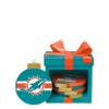 FOCO Miami Dolphins NFL Holiday 5 Pack Coaster Set view 1