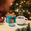 FOCO Miami Dolphins NFL Holiday 5 Pack Coaster Set view 2