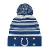 FOCO Indianapolis Colts NFL Horizontal Stripe Light Up Beanie view 2