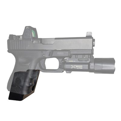 Hammy3DPrints Wall Mount for Pistols - Many Brands and Models Supported | Handgun Holder Storage Rack Display (CZ 75/85 / P01 / P10 / PCR / SP01 / Shadow/Kadet (Right), Black)