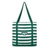 FOCO New York Jets NFL Team Stripe Canvas Tote Bag view 1