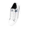 FOCO Dallas Cowboys NFL Womens Big Logo Low Top White Canvas Shoes - 8/L view 2