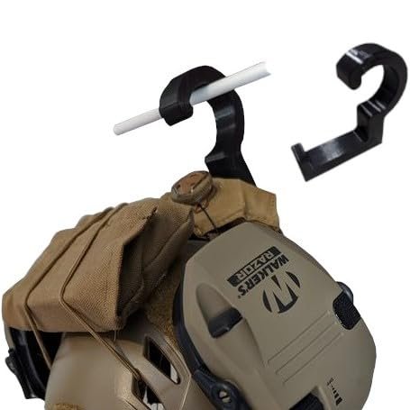 Bump and Tactical Helmet Hanger Gear Mount Holder Storage Rack (Blue)