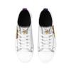 FOCO Minnesota Vikings NFL Womens Big Logo Low Top White Canvas Shoes - 8/L view 3
