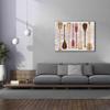 Epic Graffiti 'Canoe Paddles & Oar' by Edward M. Fielding, Giclee Canvas Wall Art, 54"x40" view 3