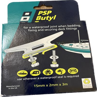Nautos PSP Butyl Tape - for Waterproof Joints - Deck Fittings - P111503100