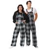 FOCO Las Vegas Raiders NFL Mens Plaid Bib Overalls - L view 3