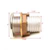 Buck Algonquin Boat Thru Hull 02THH200 | Carver Chrome Bronze 2 Inch view 4