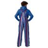 FOCO New York Giants NFL Mens Hyper Stripe Bib Overalls - 2XL view 2