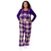 FOCO Washington Huskies NCAA Womens Plaid Bib Overalls - 2XL view 1