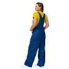 FOCO Michigan Wolverines NCAA Womens Big Logo Bib Overalls - 2XL view 2