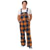 FOCO Chicago Bears NFL Mens Plaid Bib Overalls - 3XL view 1
